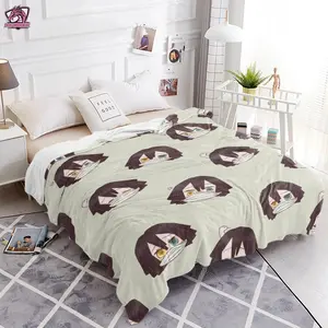 Vintage Demon Slayer Obanai Iguro Collage Blanket - Anime Print, Super Soft Polyester Fiber, Plush Texture Throw with Serpent Hashira Chibi Details, Multi-Size for Daily Cozy Styling 251110