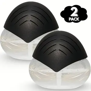 2 Packs Air Purifiers with LED Lights for Bedroom, Humidifier Room Appliances, Water Filter Air Purifier for Home, Aroma Diffuser with LED Light Fragrance Machines Breathe Easier