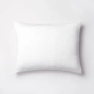 Standard Waffle Matelasse Quilt Sham White - Threshold designed with Studio McGee