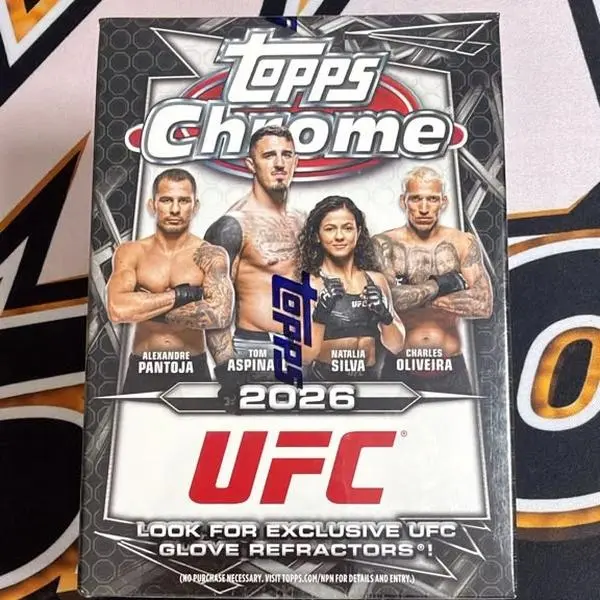 2026 Topps Chrome UFC Blaster Box Sealed
