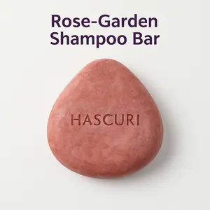 Hascuri handmade Rose Shampoo Bar for pH Balance & Oil Control | Natural & Gentle Plant-Based Soap