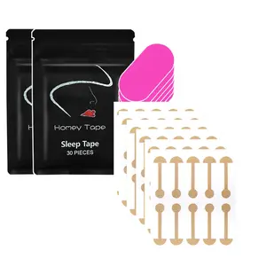 Mouth Tape for Nasal Breathing Reduces Snoring 1/2 Month Supply with Nasal Strips to Shape Nose and Prevent Nostrils Widening for Gentle Sleep sleep aid supply tape mouth Hypoallergenic Comfort Tape for Skin