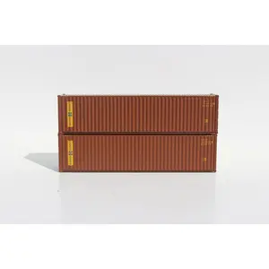 Jacksonville Terminal Company 405027 TRANS OCEAN 40' HIGH CUBE containers with Magnetic system, Corrugated-side. JTC # 405027, N Scale
