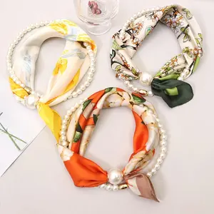 2-Piece Set Light Luxury Artistic Neck Warmer Scarf - Versatile European-American Style Sports & Outdoor Protective Accessory, 2 Piece Sets