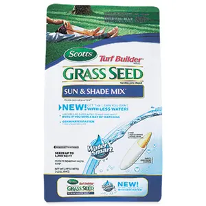 Scotts 18225 2.4 lbs. Turf Builder Sun & Shade Seed