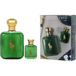 Polo Set-Edt Spray 4 Oz & Edt 0.5 Oz For Men