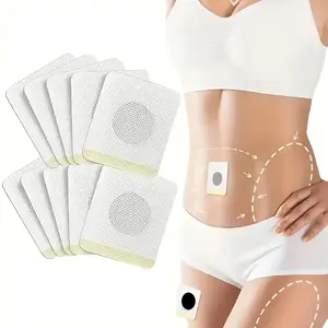 50pcs Waist & Abdomen Care Patch Set, No Battery Required, Easy for Home Use, Self-adhesive Design, Comfortable & Stylish, Suitable for All People