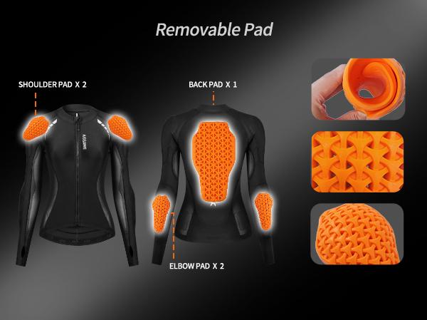 WOSAWE Mesh Motorcycle Jacket Women Padded Motorcycle Shirt with Back Pads Summer Sport Bike Gear