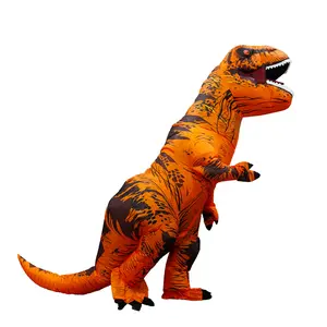 T-Rex Inflatable Costume Dinosaur Suit for Adults, Perfect for Halloween Parties & Role-Playing, Easy to Wear & Remove, No Batteries Included