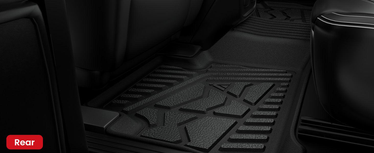 Lasfit fit for 2011-2014 Ford F-150 Floor Mats, Fit SuperCrew Cab & Carpet Floor Only