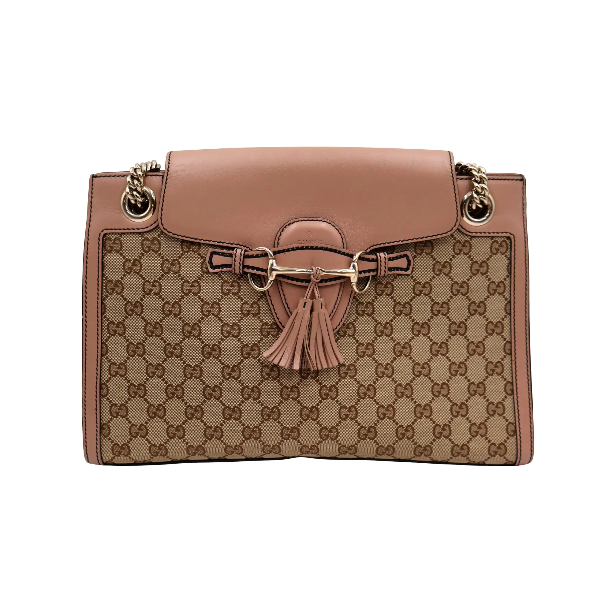 Pre-owned GUCCI canvas Shoulder Bags GG Emily Flap Shoulder Bag (4900000167061)