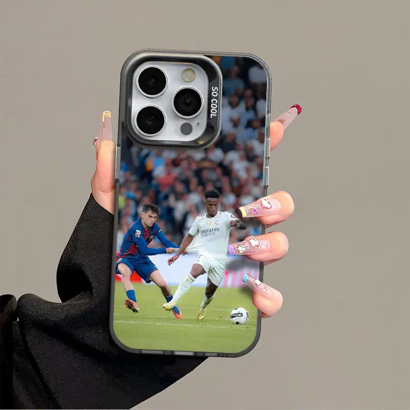 IPhone 16 17 Promax Pedri Vinicius Phone Case Anti Drop Protective Case Suitable For iphone 15 14 13 SAMSUNG S25 24 23 22 ULTRA Acrylic Phone Case