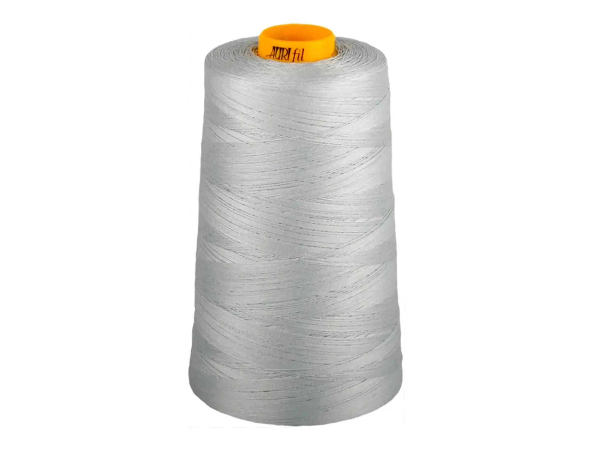 Aurifil Forty3 Thread Cone | 40wt 3-Ply Cotton – Dove (#2600) | 3280 yds | Longarm Quilting