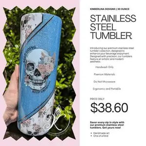 Keep Going Keep Growing Custom Tumbler 30oz