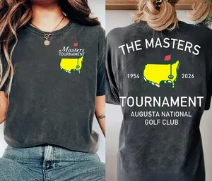 [ Sale Up To 40%] Masters Augusta National Golf Course T-Shirt Comfort Color, 2026 Tournament, Vintage Golf Fan Tee, Classic Golfer Gift Apparel