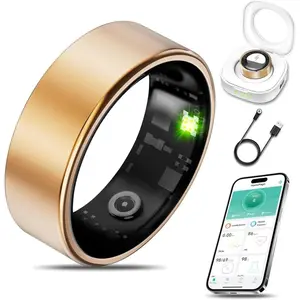 Smart Health Ring for Women Men Smart Ring Ultra Human Smart Ring Smart Ring for Women Multiple Sport Mode Smart Ring for Women Ratchet Ring Ring Formen Ip68 Waterproof Blood Pressure Health Tracker Exercise MonitoringGiftGift Wearable Touch Screen Watch