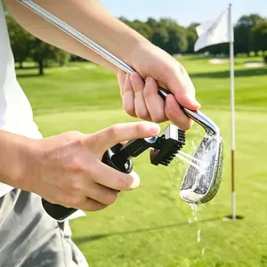 1pc Golf Club Water Spray Cleaning Brush, Efficient Golf Club Cleaner, Golf Accessory, Ideal for Golf Sports, Durable Design, Easy to Use, Golf Supply