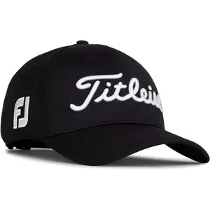 Titleist Men's Tour Performance Golf Hat -Enhance Your Golf Experience with Stylish and Functional White and Black Design