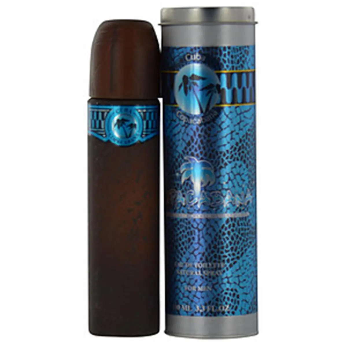 212 MAIN Men's Cuba Copacabana Refreshing Cooling Eau De Toilette Spray - 3.3 fl oz Fragrance Parfum, Cuba Perfume, Versatile Grooming Spray for Casual Wear, Men's Self Care EDT EDP Item