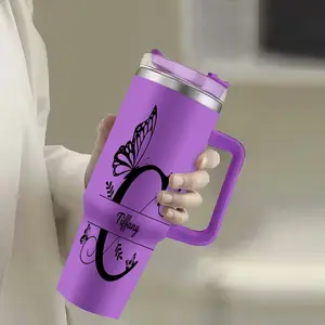 [POD] Custom 40 oz Car Mug, [Custom Design with Your Own Image]—accepts all images and logos to create your one-of-a-kind, personalized mug.