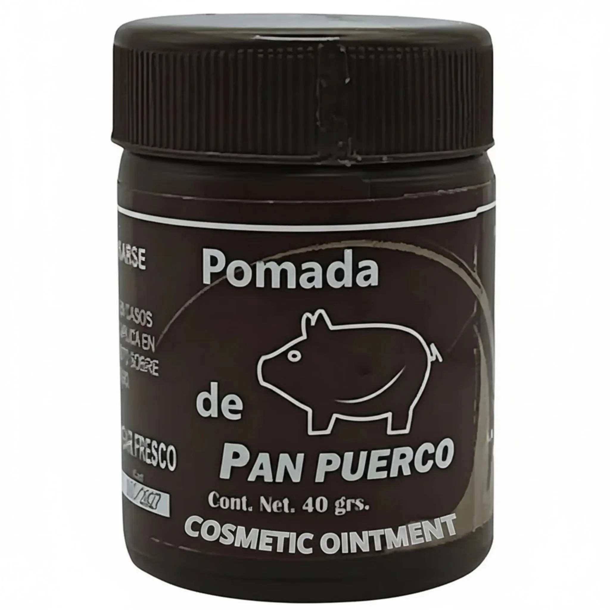 Herbal Pomada Pan Puerco Balm (40g) Traditional Formula Body Care Moisturizer, Nourishing Dry Skin Repair Product with Hydrating Support
