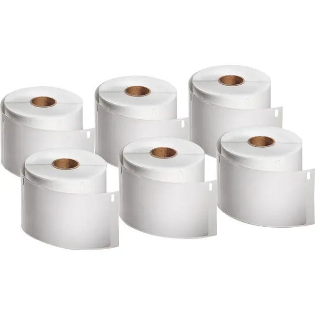 DYM 4" x 2.25" White Self-Adhesive Addressing Labels, Direct Thermal Printer Compatible, Strong Adhesive, Easy to Print for Office Label Printers, Standard Roll