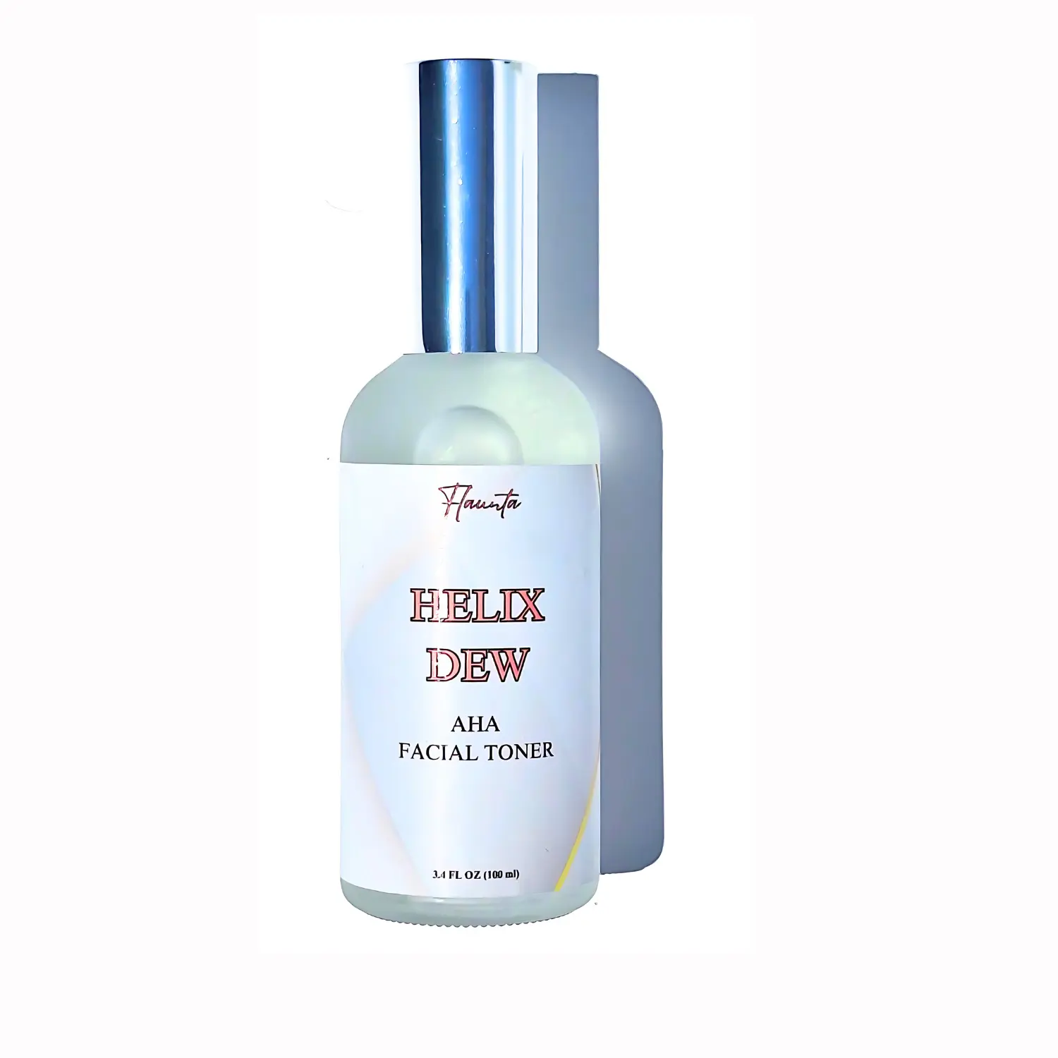 HELIX DEW AHA FACIAL TONER with Malic, Tartaric, Glycolic, Lactic Acids, Exfoliates Skin, improve Skin Texture, Plant-Based