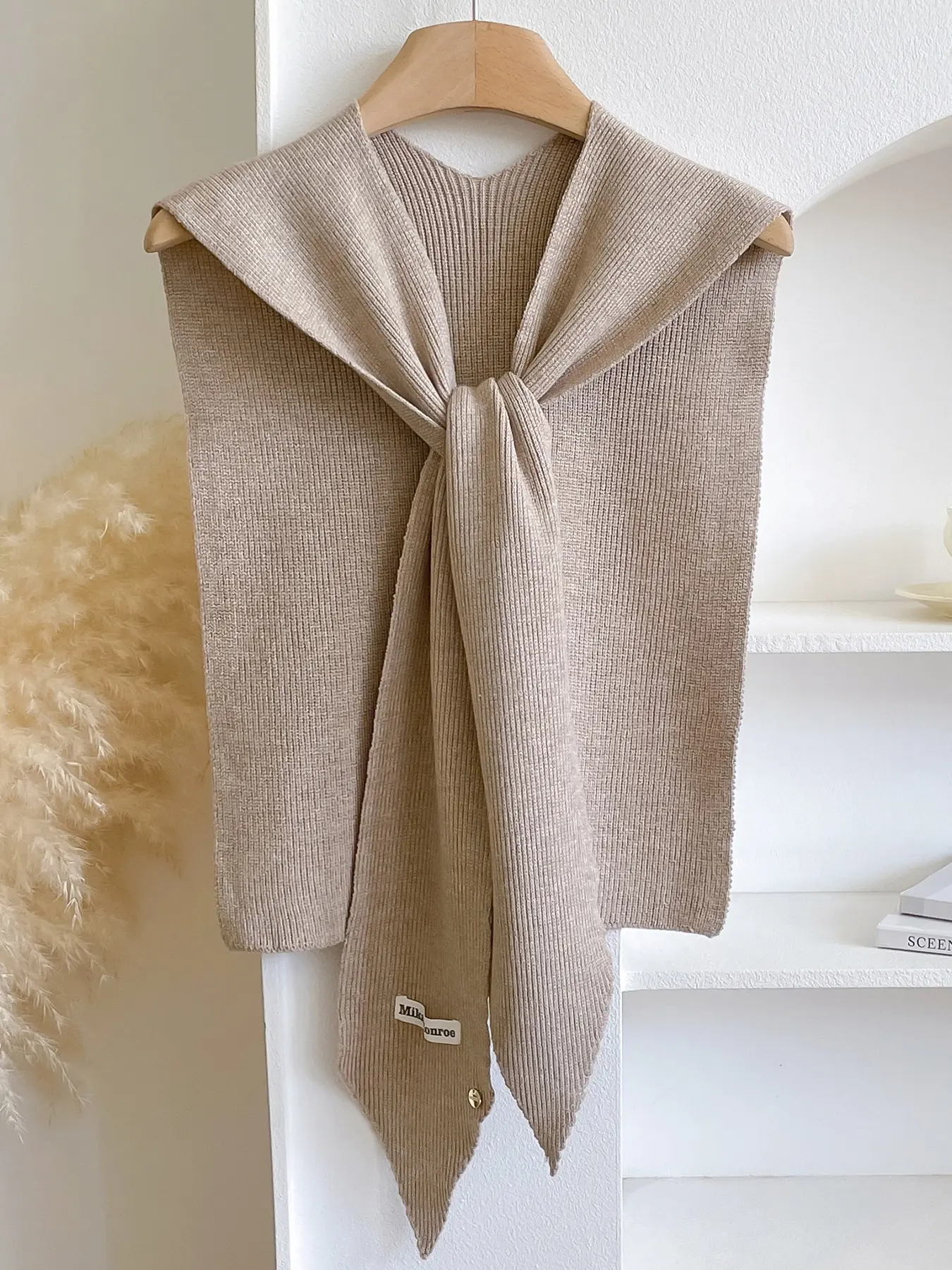 Women's Solid Color Scarf, Casual Soft Comfortable Trendy Solid Shawl for Daily Wear, Fashion Accessories for Women & Girls, Fashion Shawl Wrap