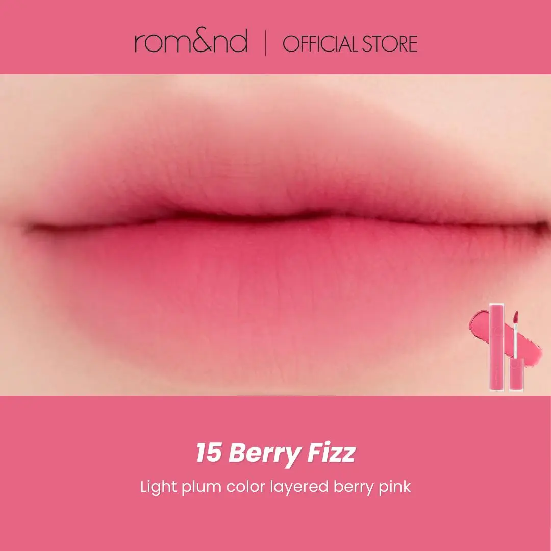 Rom&nd Blur Fudge Tint 15 BERRY FIZZ