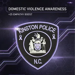 Kinston Domestic Violence Patch - Support the Noise Patch