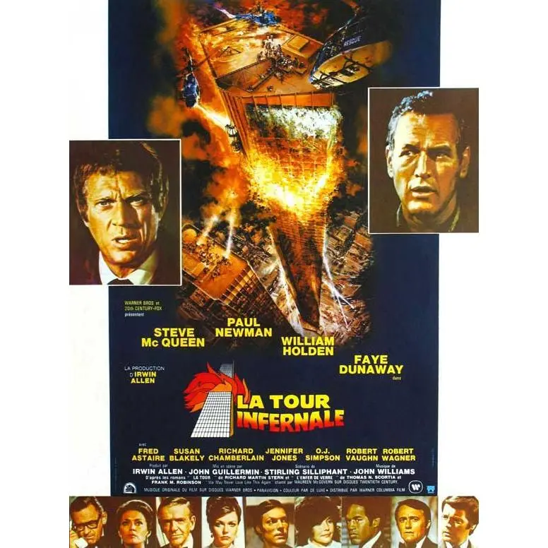 The Towering Inferno Movie Poster Print (27 x 40)