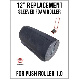 Sleeved Foam Roller - 12" - Replacement - for Push Model 1.0