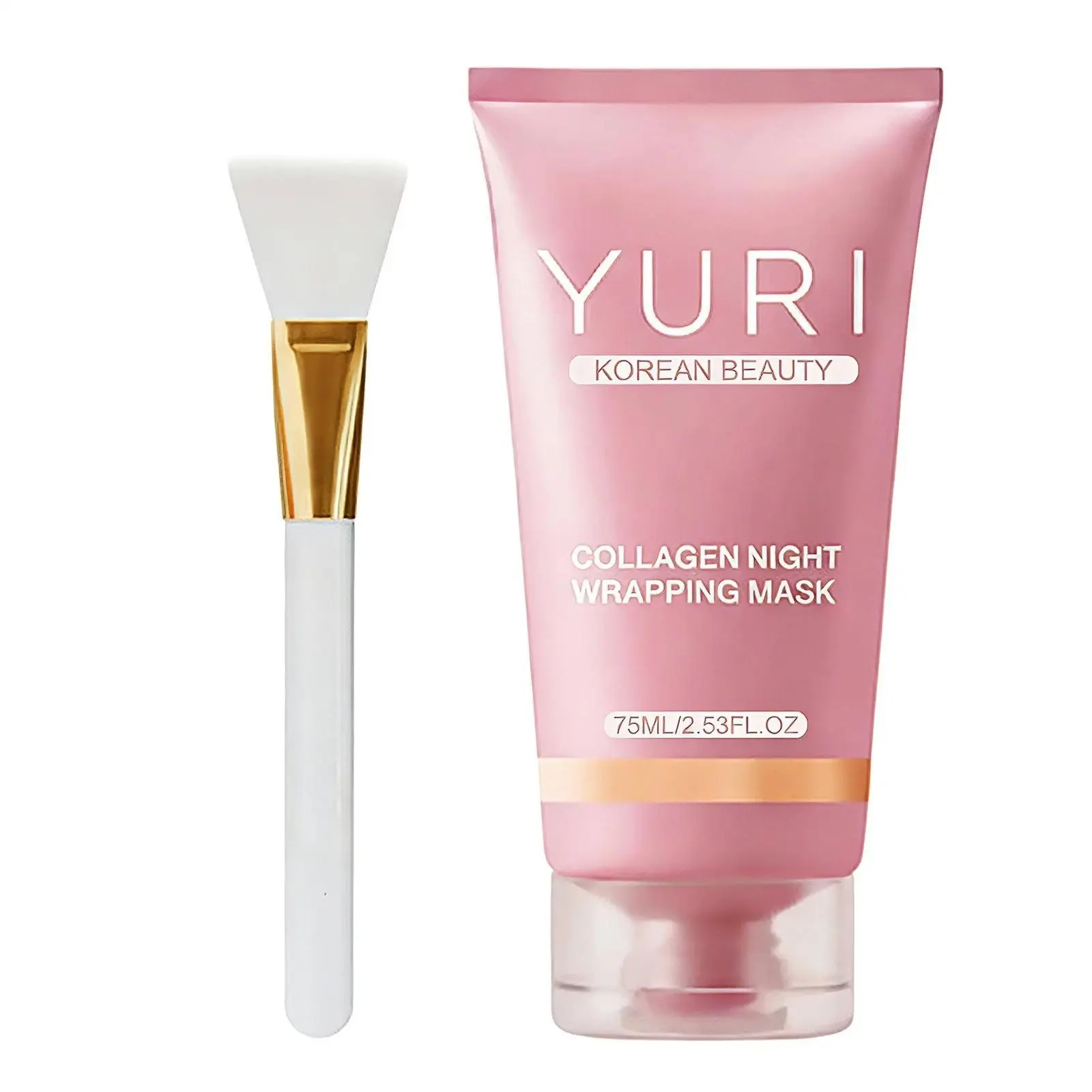 Yuri Korean Beauty Collagen Night Wrapping Mask Skincare Facial 75ml- 2.53oz