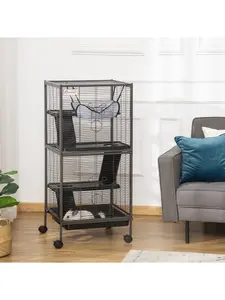 Metal Critter Cage Rolling Large Ferret Cage