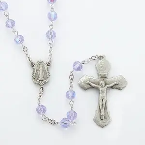 Alexandrite Aurora Borealis New England Pewter Rosary
