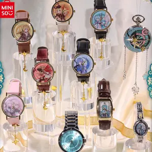 MINISO Hatsune Miku Star Moon Knight Series - Surprise Blind Box Wristwatch, Cute Anime Peripheral Collectible Birthday Gift