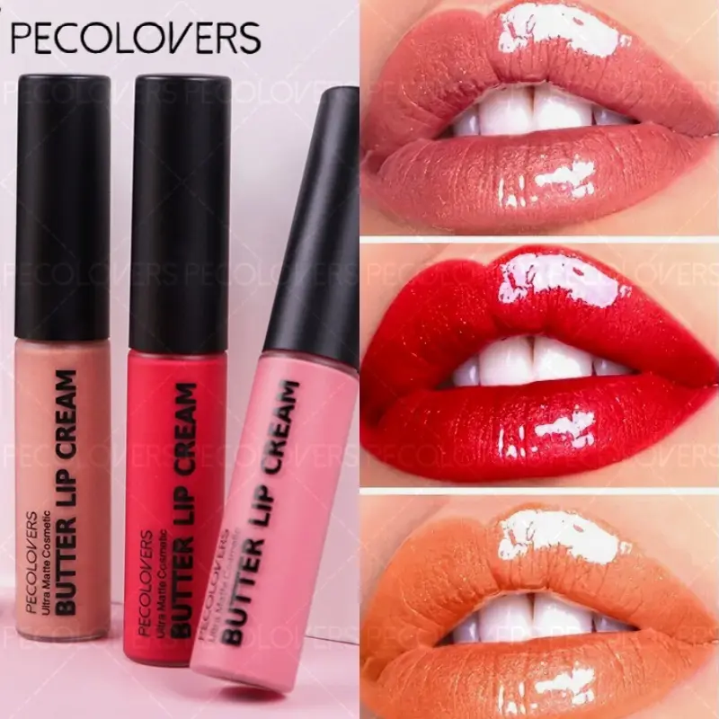 1PC Moisturizing Hydrating Mirror Effect Lip Glaze Makeup - Glossy, Non-Greasy & Long-Lasting Liquid Lipstick in Berry, Pink, Red Shades - Perfect Gift for Women