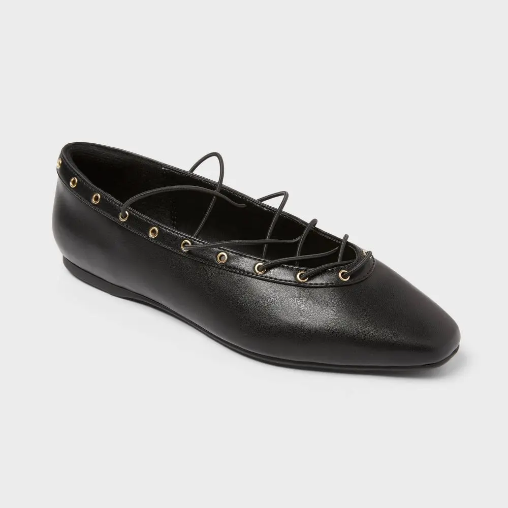 Women’s Jay Flats with Memory Foam Insole - Wild Fable