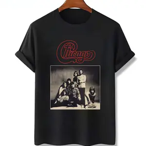 Chicago Band Seatle Concert Terry Kath, Robert Lamm, Dawayne Bailey T-Shirt