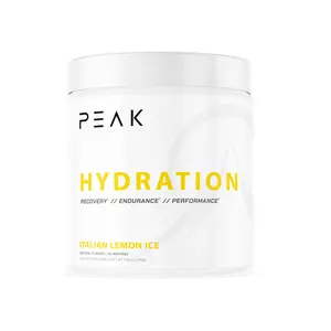 PEAK Hydration - Balanced Blend of Sodium, Potassium, Magnesium, and Calcium for Intense Workouts, Sun Exposure, and Illness Recovery