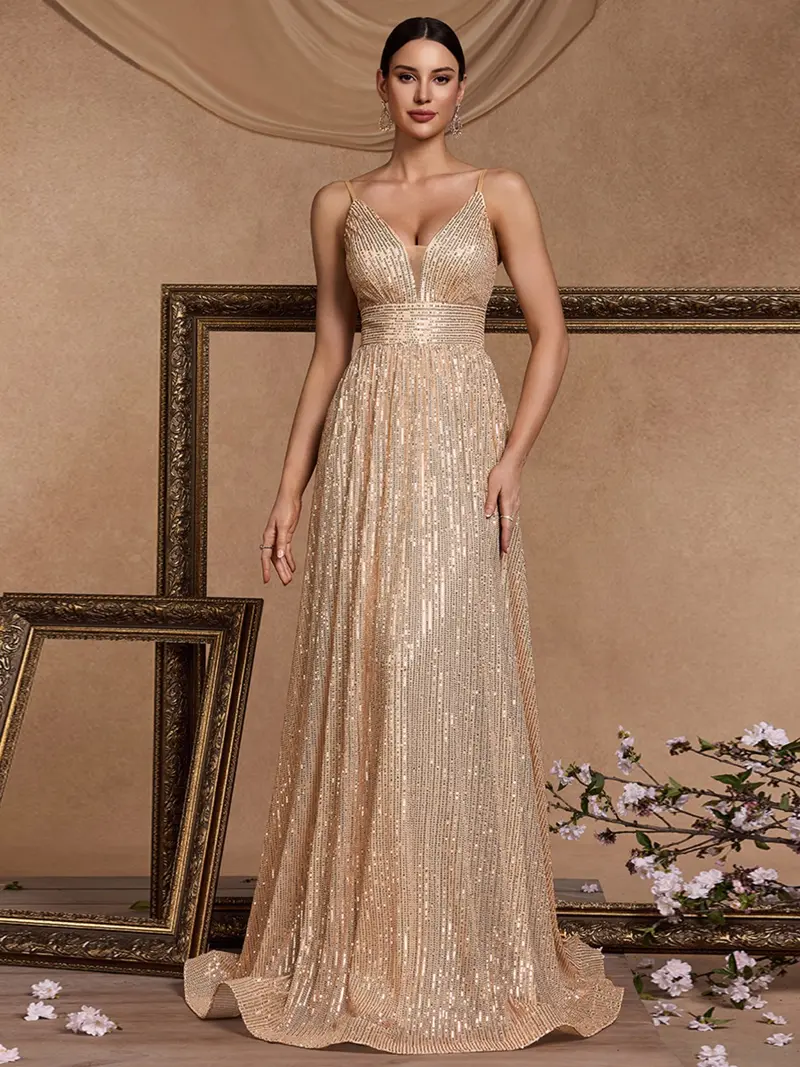 gold dress lulus - TikTok Shop