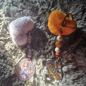 Cute Custom made Fluff keychains