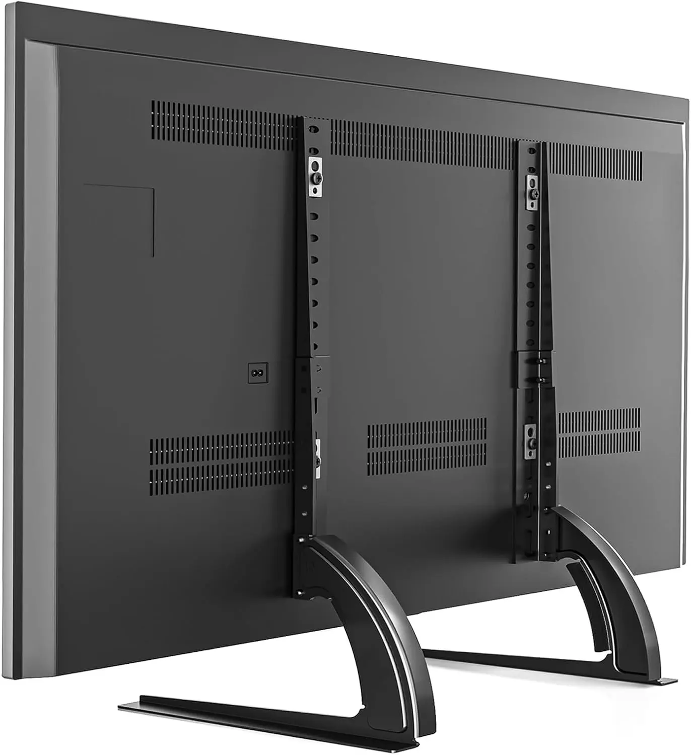 TV Stand Mount, Universal Tabletop for 22-65 Inch Flat Screen TVs| Height Adjustable TV Base, Strong TV Legs Holds up to 88lbs, Max VESA 800 x 500mm, Plasma LCD LED