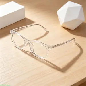 Vintage Square Eyeglass Frames, Lightweight Fashion Clear Lens Glasses In Black, Tortoise, Clear For Casual Wear
