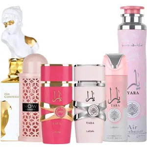 YARA + YARA CANDY + NOW WOMEN + HER CONFESSION + YARA AIRFRESHENER + YARA DEODRANT - Fragrance Gift Bundle