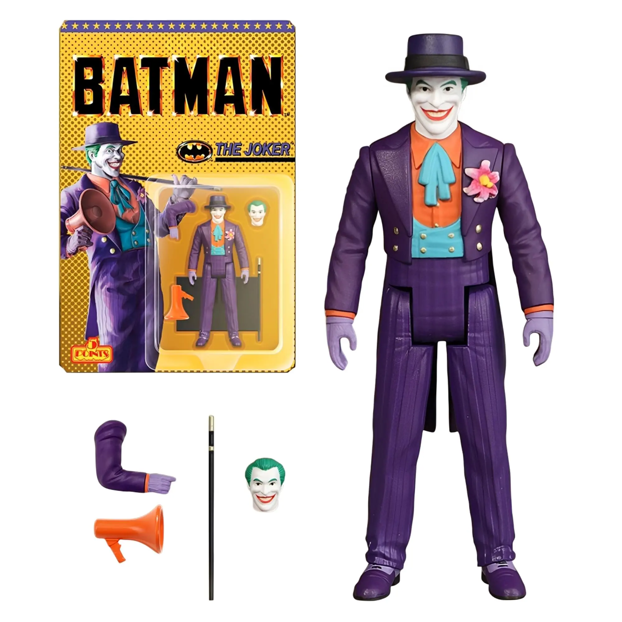 DC Comics 5 Points 1989 Batman Action Figure | Joker