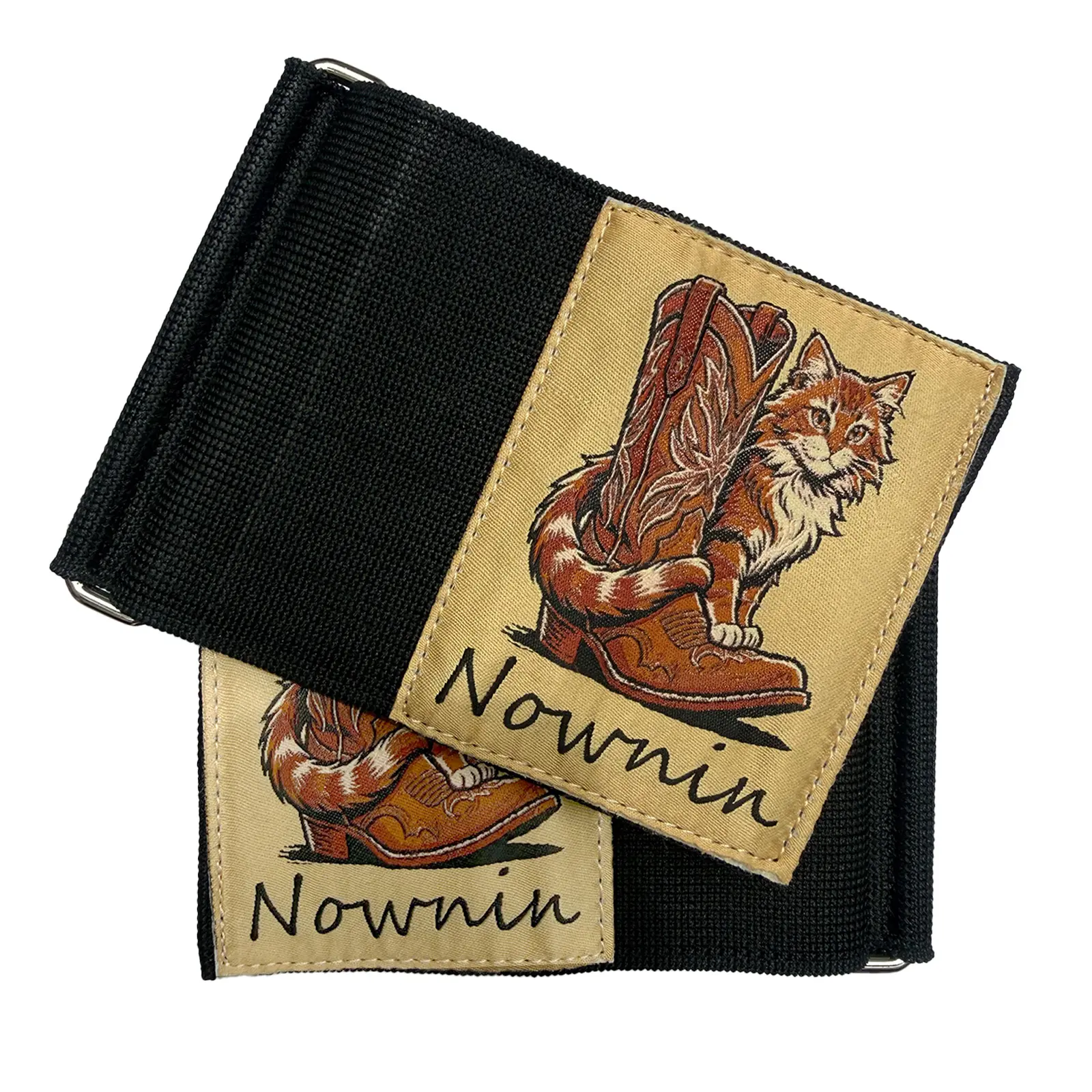 NOWNIN Boot Straps for Cowboy Boots Keeps Pant Legs Smooth-Metal loop for secure cinch, Elastic unisex fit, Blocks mud, sand & gravel, for jeans or work pants, Prevents bunching