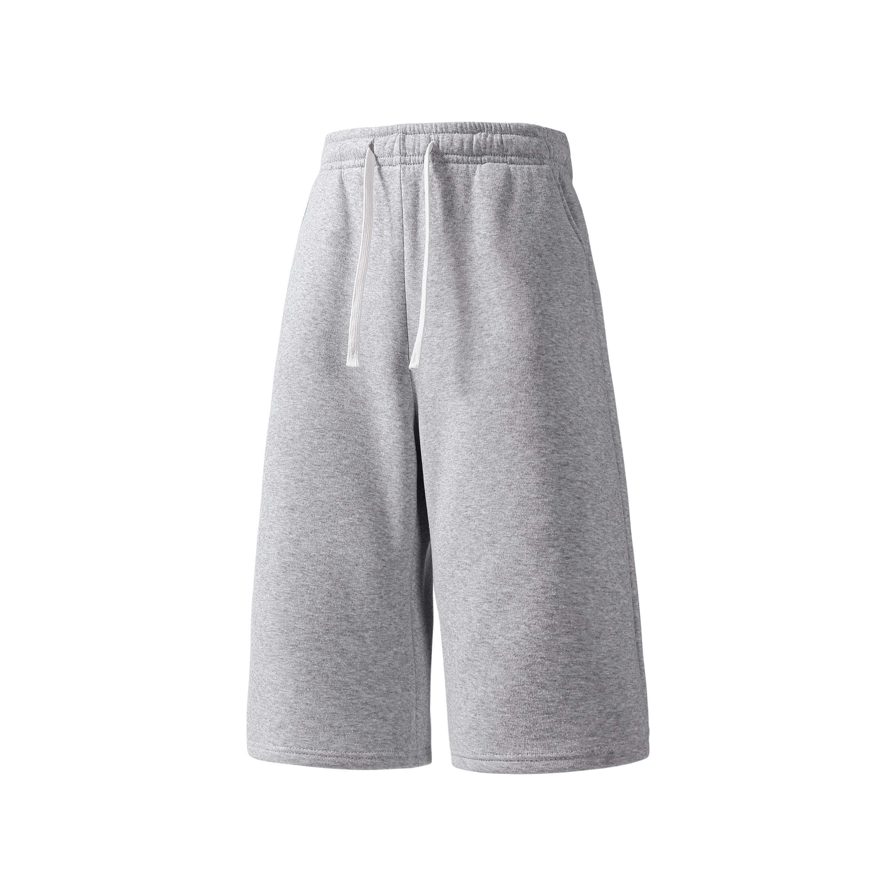 4-Pack Men’s 3/4 Length Sweat Shorts – Stretch, breathable casual JSweat shorts with elastic waistband and drawstring, loose fit bermuda shorts; breathable, stretchy, comfortable athletic workout shorts for everyday wear and gym