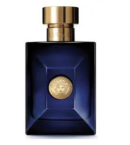Versace Pour Homme Dylan Blue for Men Eau de Toilette Spray - Luxurious Blue Bottle with Gold Accents