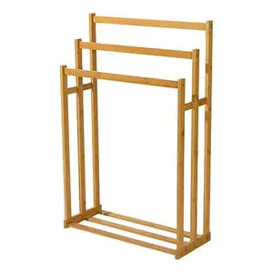 Improvements 36" Three-Tier Bamboo Drying Rack